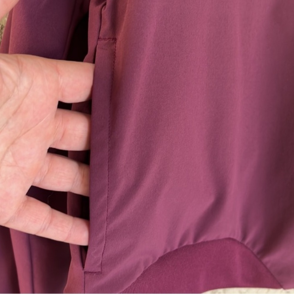 Skechers Burgundy Mammoth Reversible Bomber Jacket - Picture 7 of 10